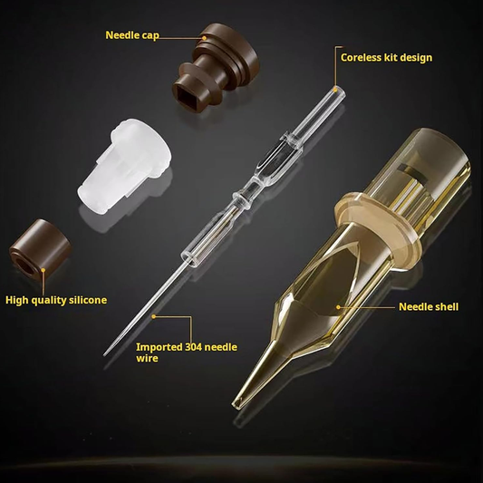 How does a tattoo cartridge's safety membrane work?