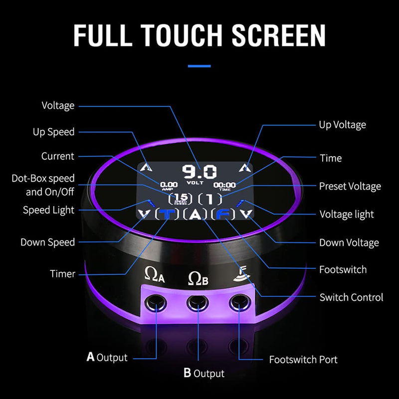 Aurora 3 Upgraded Tattoo Power Supply