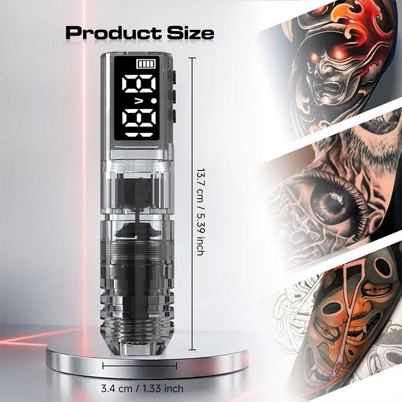 Wireless Tattoo Kit Adjustable Voltage Wireless Tattoo Pen Set