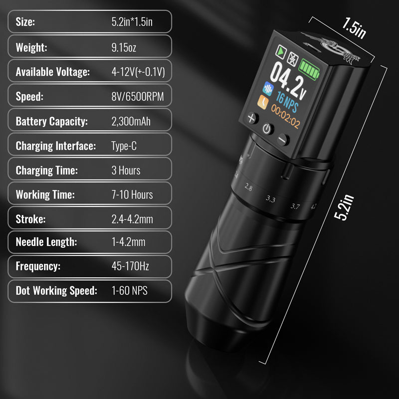High-Performance Tattoo Machine Pen
