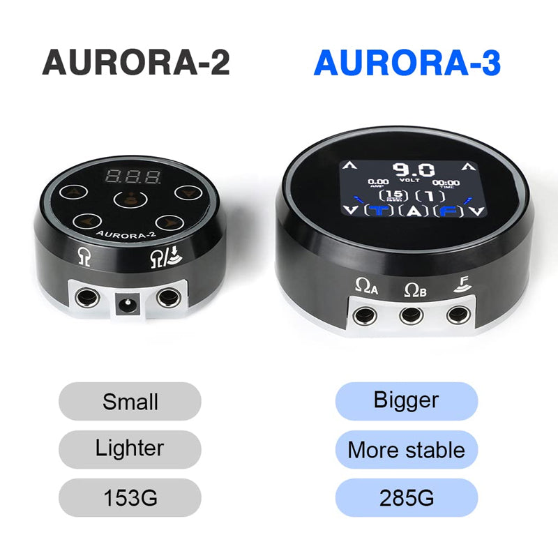 Aurora 3 Upgraded Tattoo Power Supply
