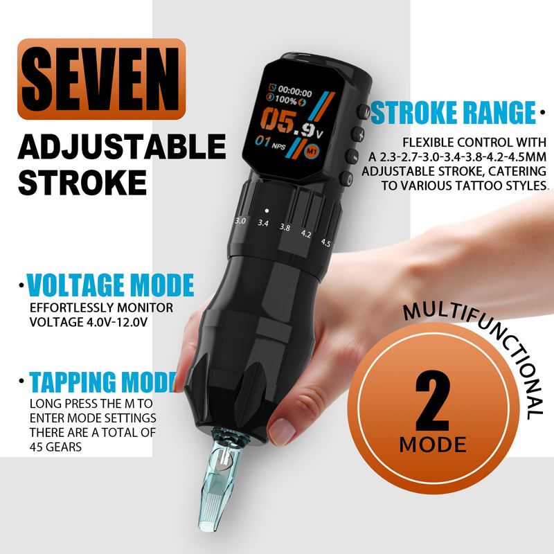 Wireless Tattoo Pen Machine Pro 2000mAh