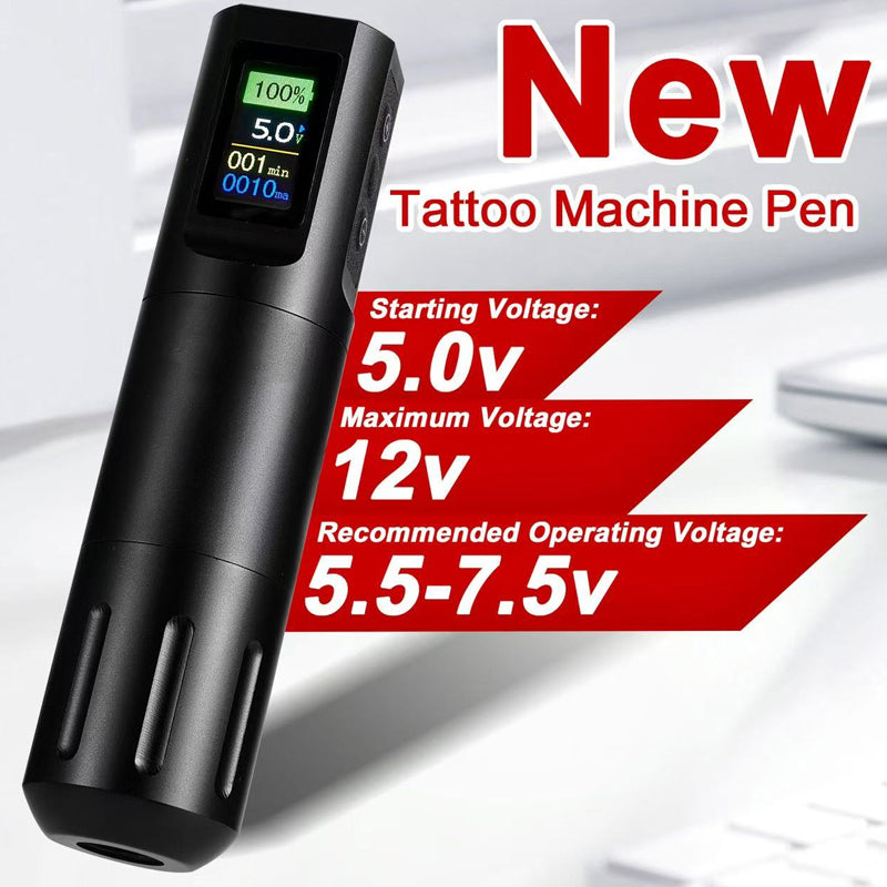 Brushless Motor Wireless Tattoo Pen Tiger Tattoo Supply