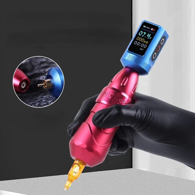 2000mAh Portable Tattoo Wireless Power Supply