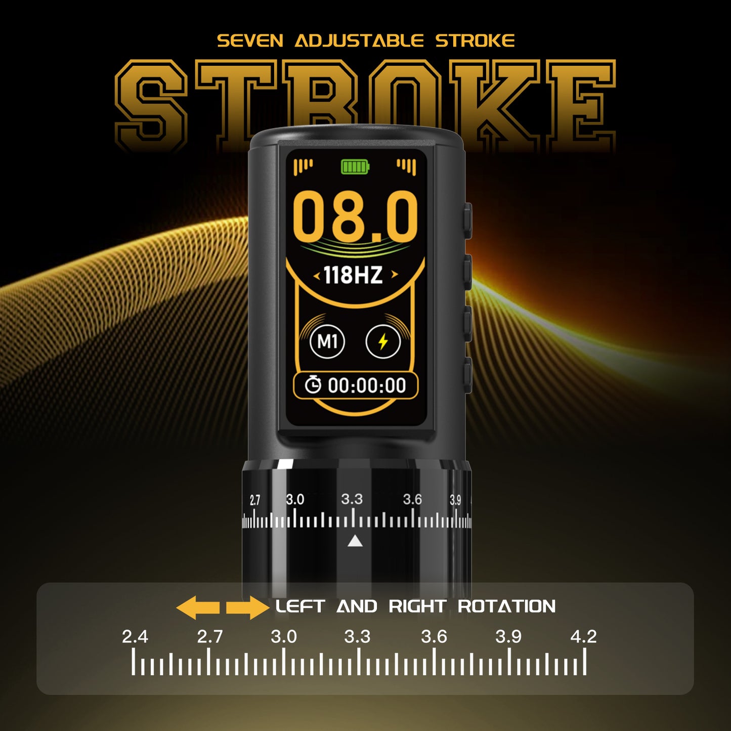 Wireless Tattoo Pen Machine T8-PRO 2400mAh