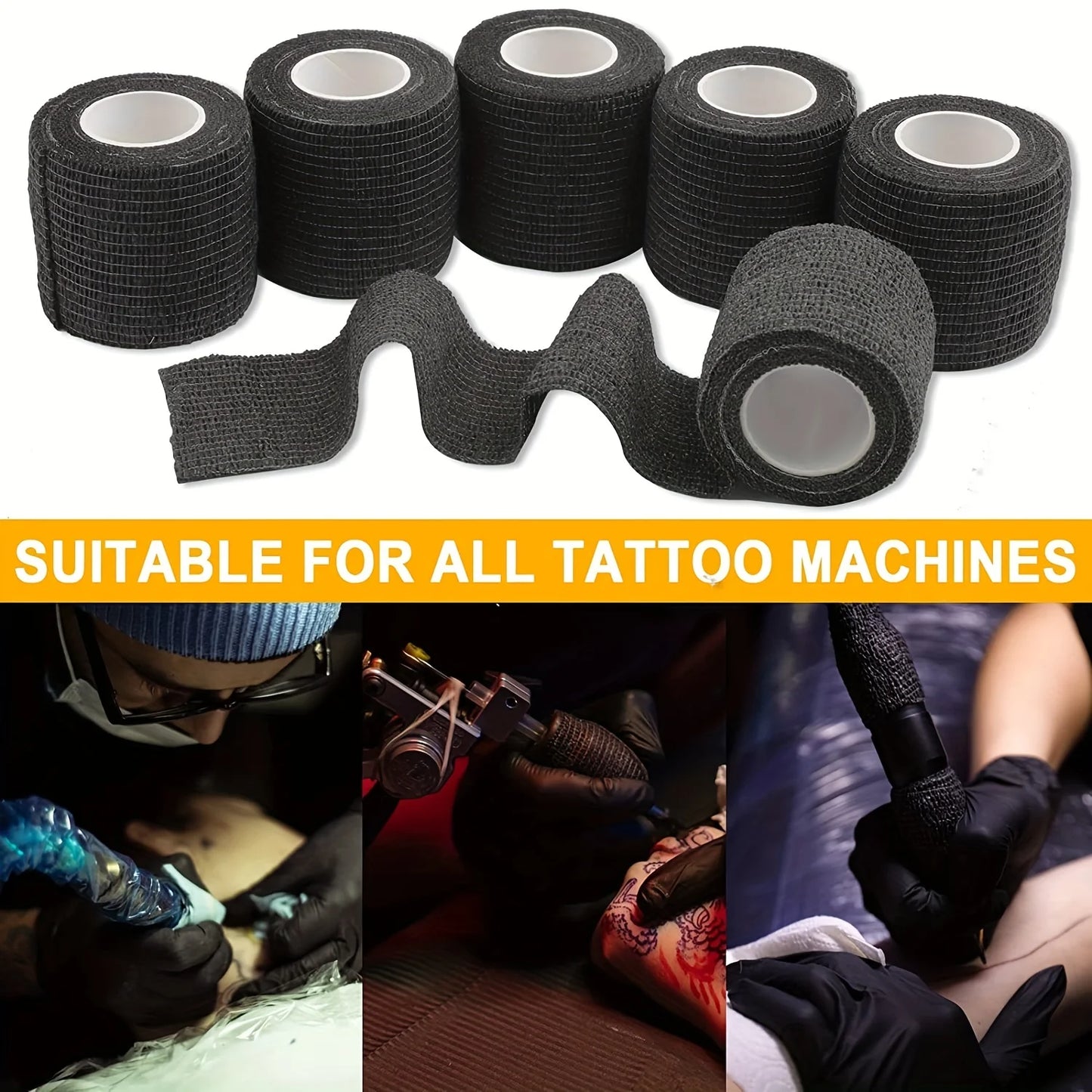 Tattoo Grip Wrap Cover