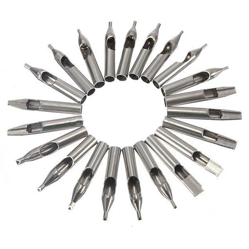 Tattoo Tips 22pcs Full Set 304 Stainless Steel Set