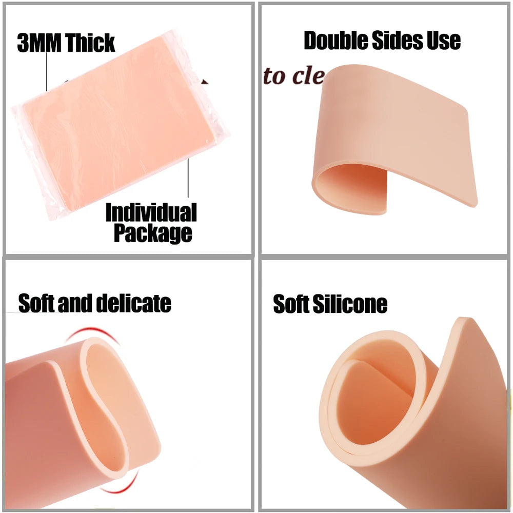 3MM Silicone Tattoo Practice Skin