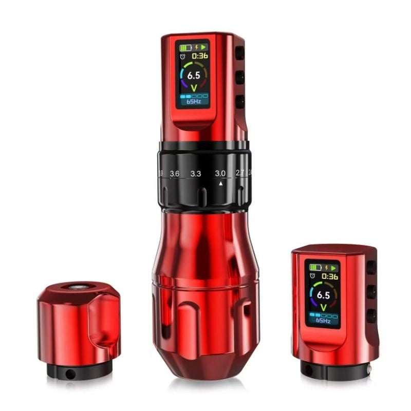 Adjustable Stroke Wireless Tattoo Machine Pen Tiger Tattoo Supply