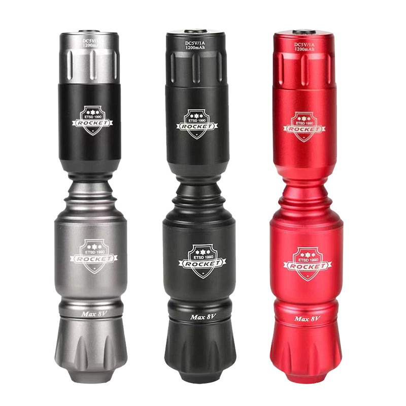 Wireless Rocket Tattoo Pen Machine