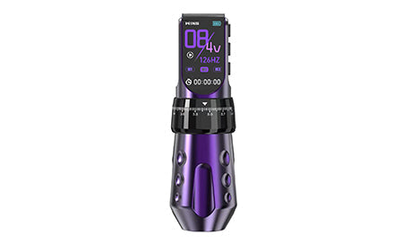 Adjustable Stroke Tattoo Machine with Dual Batteries
