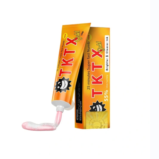 Golden TKTX Tattoo Numbing Cream