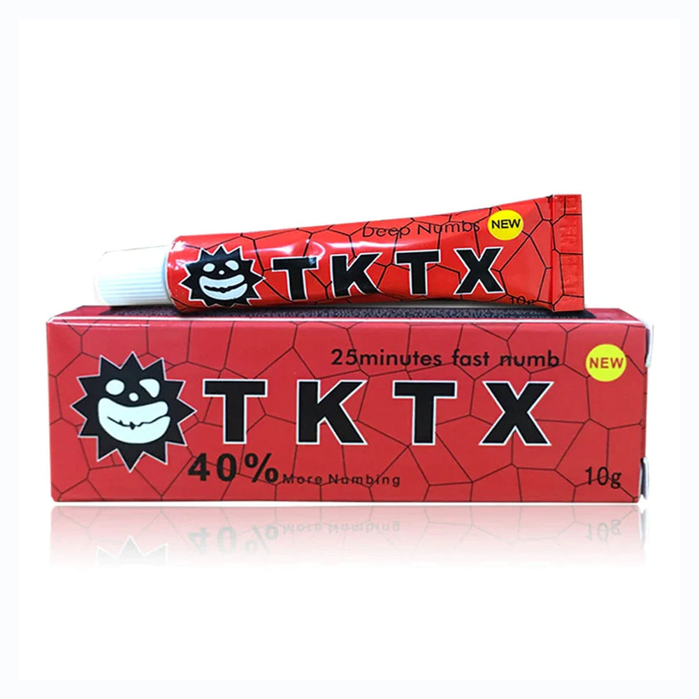 Red TKTX Tattoo Numbing Cream