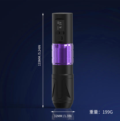 Professional wireless tattoo machine