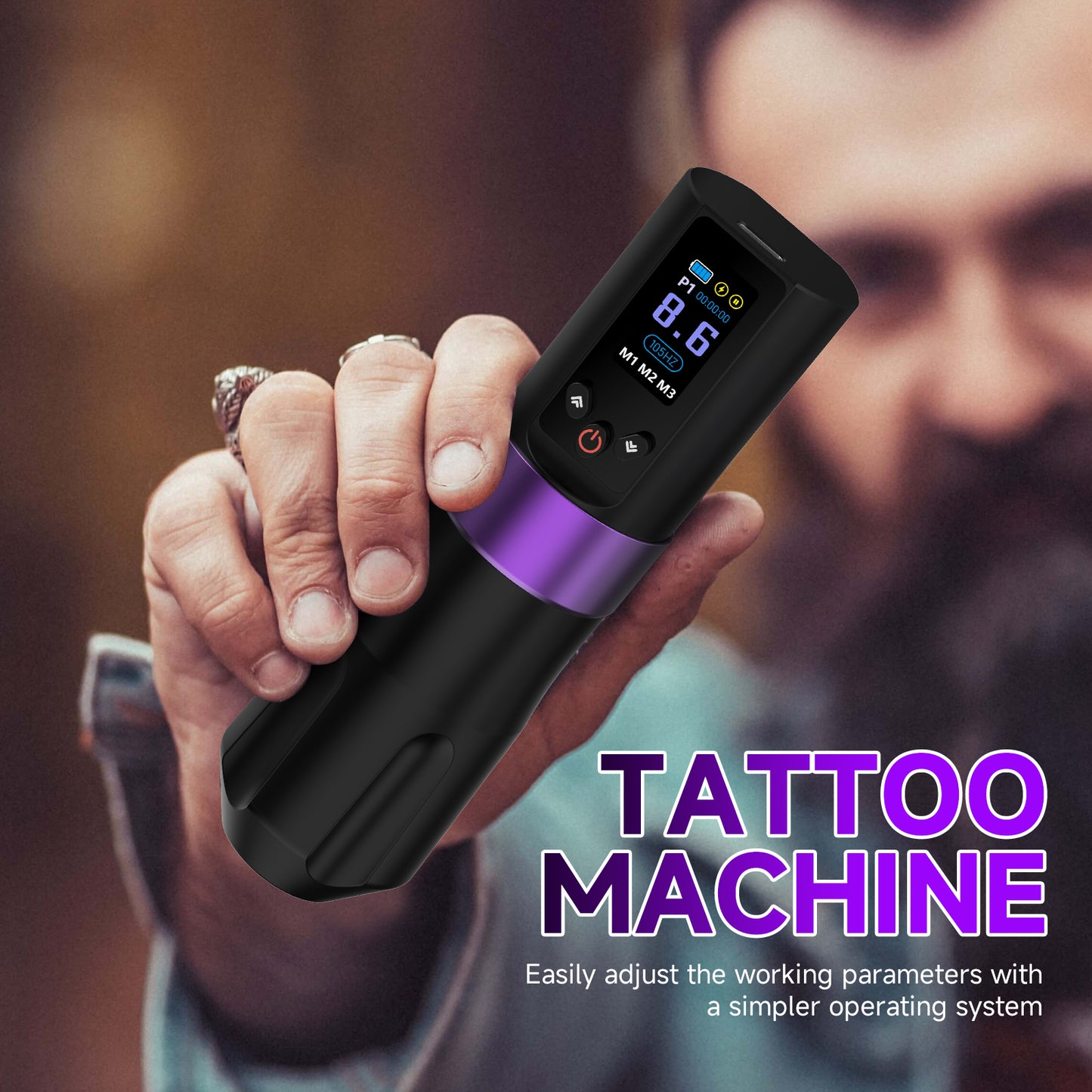 WINS 1500mAh Wireless Tattoo Pen
