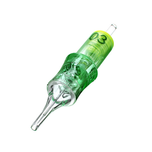 SteelCore Round Shader Tattoo Cartridge Needles 0.35mm