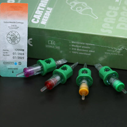 LVY Round Liner ProLine Precision Tattoo Cartridges 0.18mm