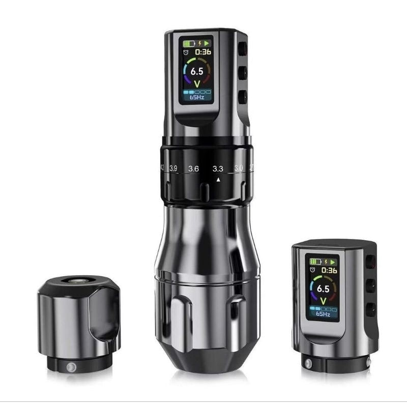Adjustable Stroke Wireless Tattoo Machine Pen