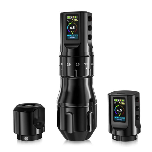 Adjustable Stroke Wireless Tattoo Machine Pen